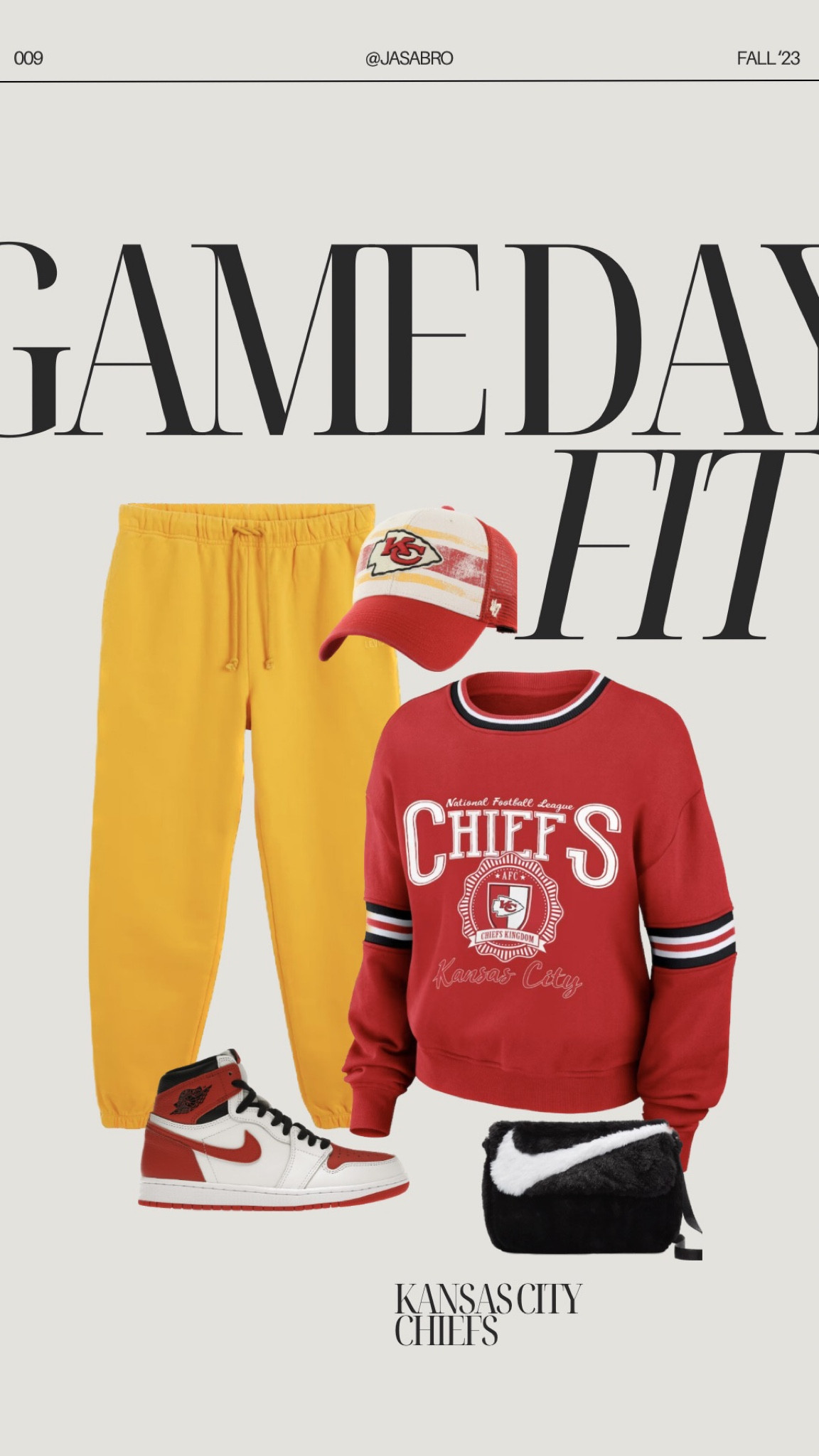 NFL game day outfit : Kansas City Chiefs (for you Swifties) ❤️‍🔥

Sherpa purse, Jordan's, football fashion, sporty, sport, sport style, NFL, sports wear, sporty outfit, outfit inspo, stylist, comfy outfit, Nike, Fanatics, fall fashion, fall outfit, fall style, red outfit

#LTKSeasonal #LTKparties #LTKstyletip