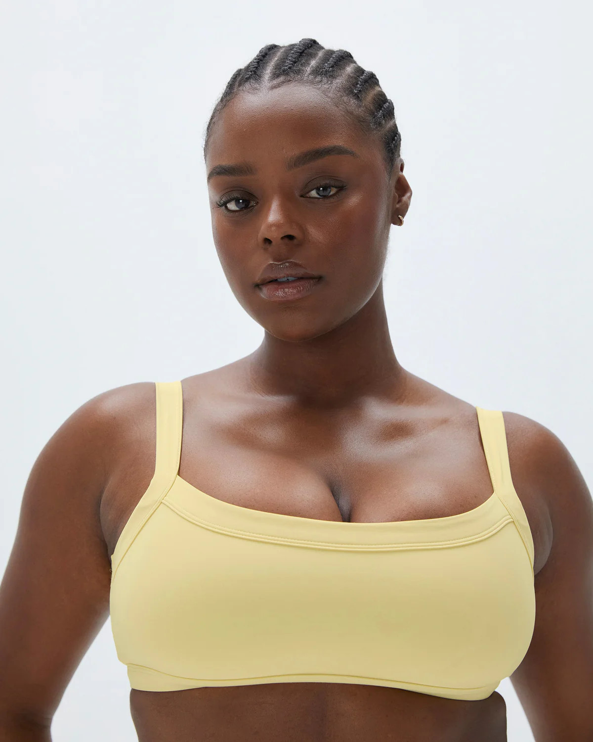 Ultimate Wide Binding Bra - Lemon Yellow | Adanola UK