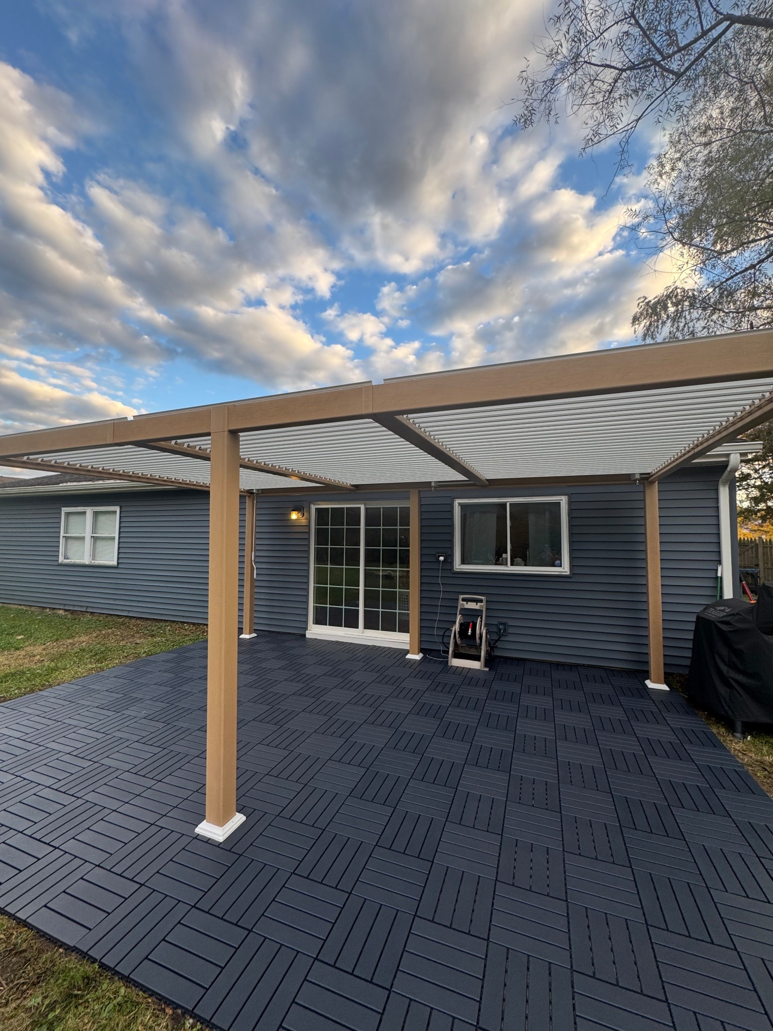 Easy to install patio flooring! 

#LTKFindsUnder100 #LTKHome #LTKSaleAlert