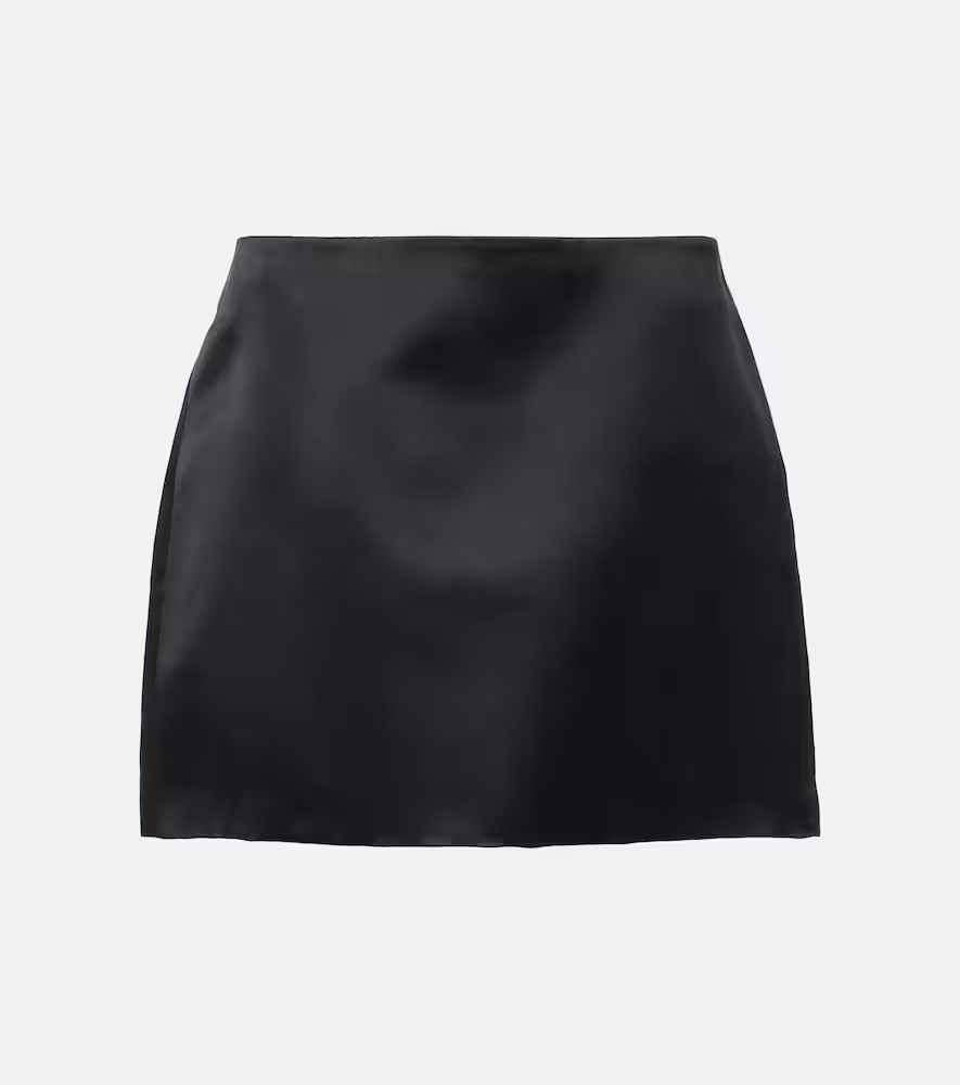 Lisa Yang Silk satin mini skirt | Mytheresa (US/CA)