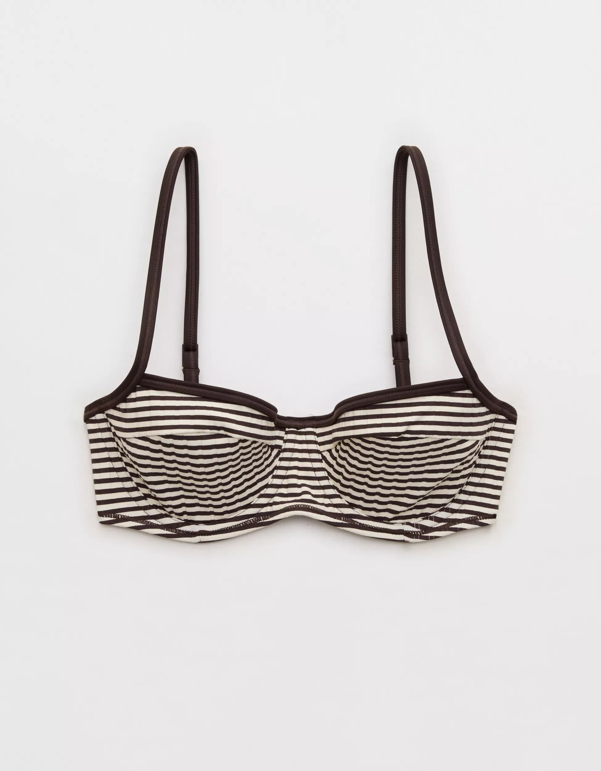 Aerie Ribbed Unlined Underwire Bikini Top | American Eagle Outfitters (US & CA)