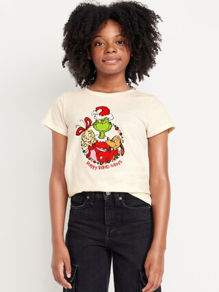 Short-Sleeve Licensed Graphic T-Shirt for Girls | Old Navy (US)