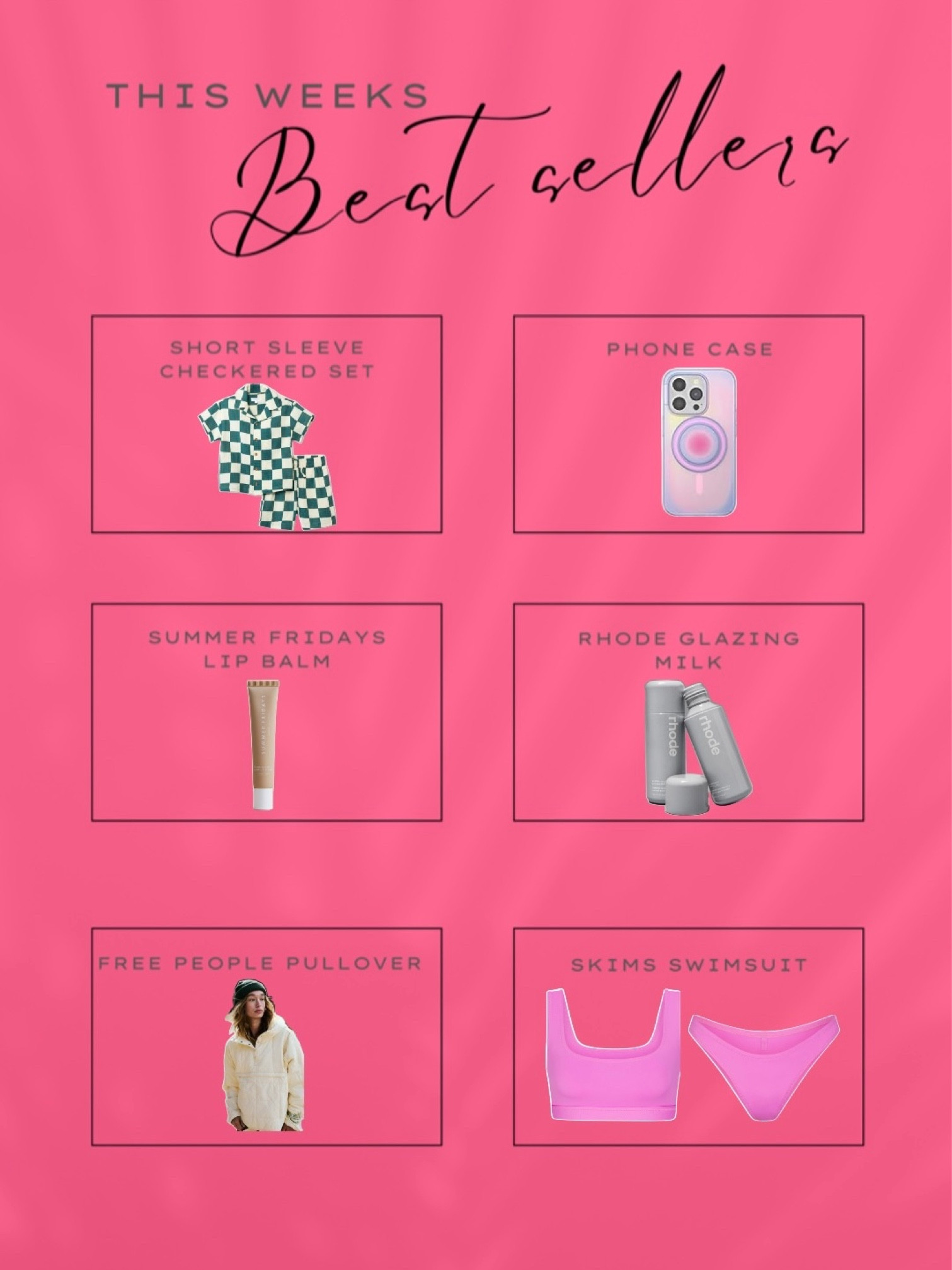 Weekly round-up!

#LTKfitness #LTKbeauty #LTKworkwear