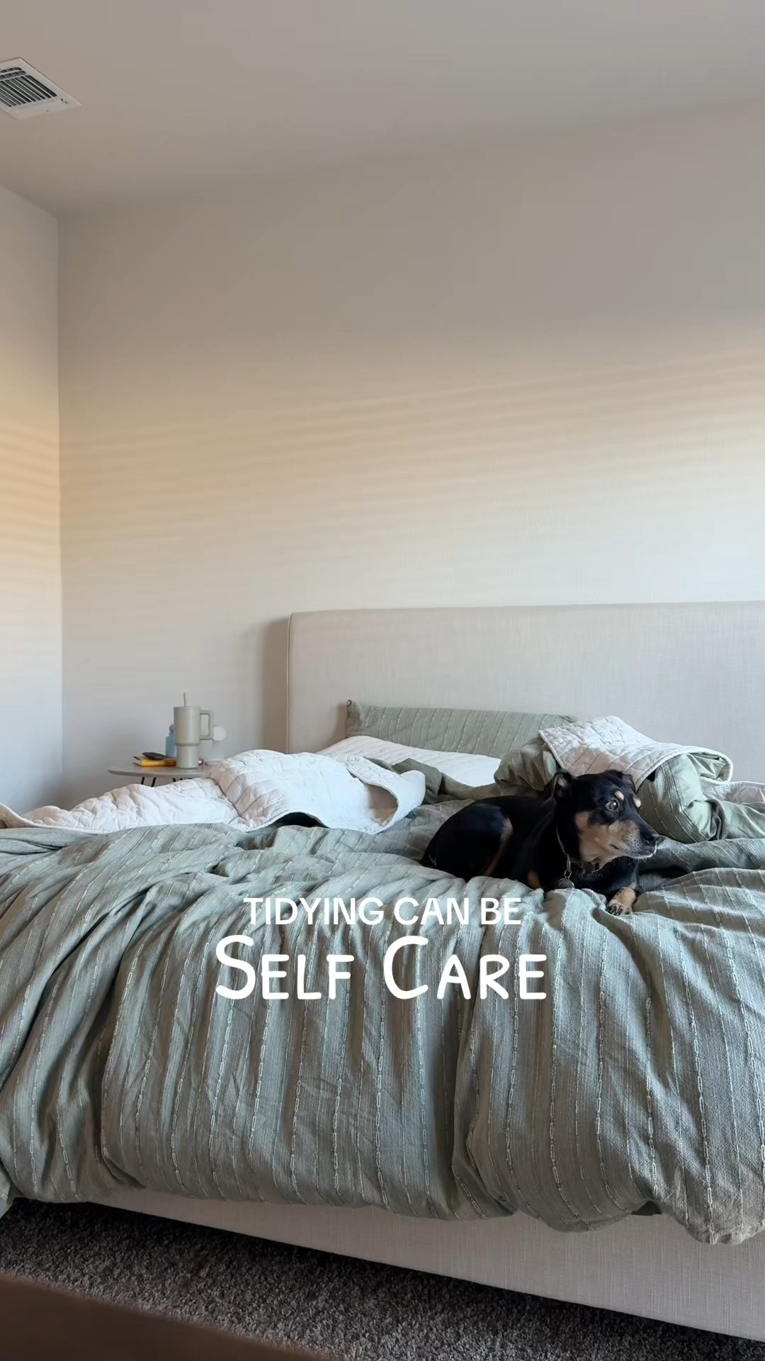 Tidying your house is a form of self care!!