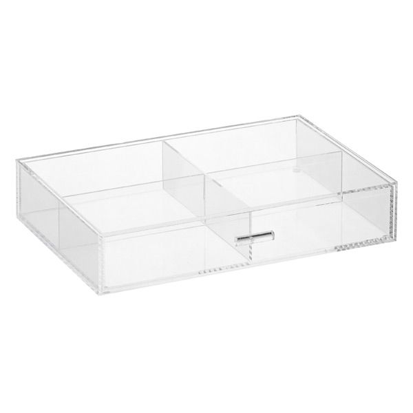 Luxe Acrylic Modular Drawer | The Container Store