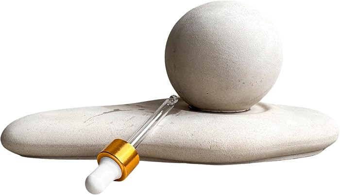 Concrete Essential Oil Diffuser, Aromatherapy Sphere, Passive Dome Diffuser, Cement Decor, Fragra... | Amazon (US)