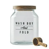 Better Homes & Gardens Medium Glass Laundry Detergent Container with Scoop | Walmart (US)