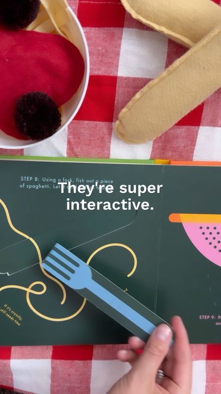 Cook in a Book 🍝 you are going to love these fun interactive books for a fun addition to dramatic play, story time, or as a preface to a cooking experience with your kids! Discount code Rylee15 for 15% off Nixon and Norman’s site 😉

#LTKFindsUnder50 #LTKFamily #LTKKids