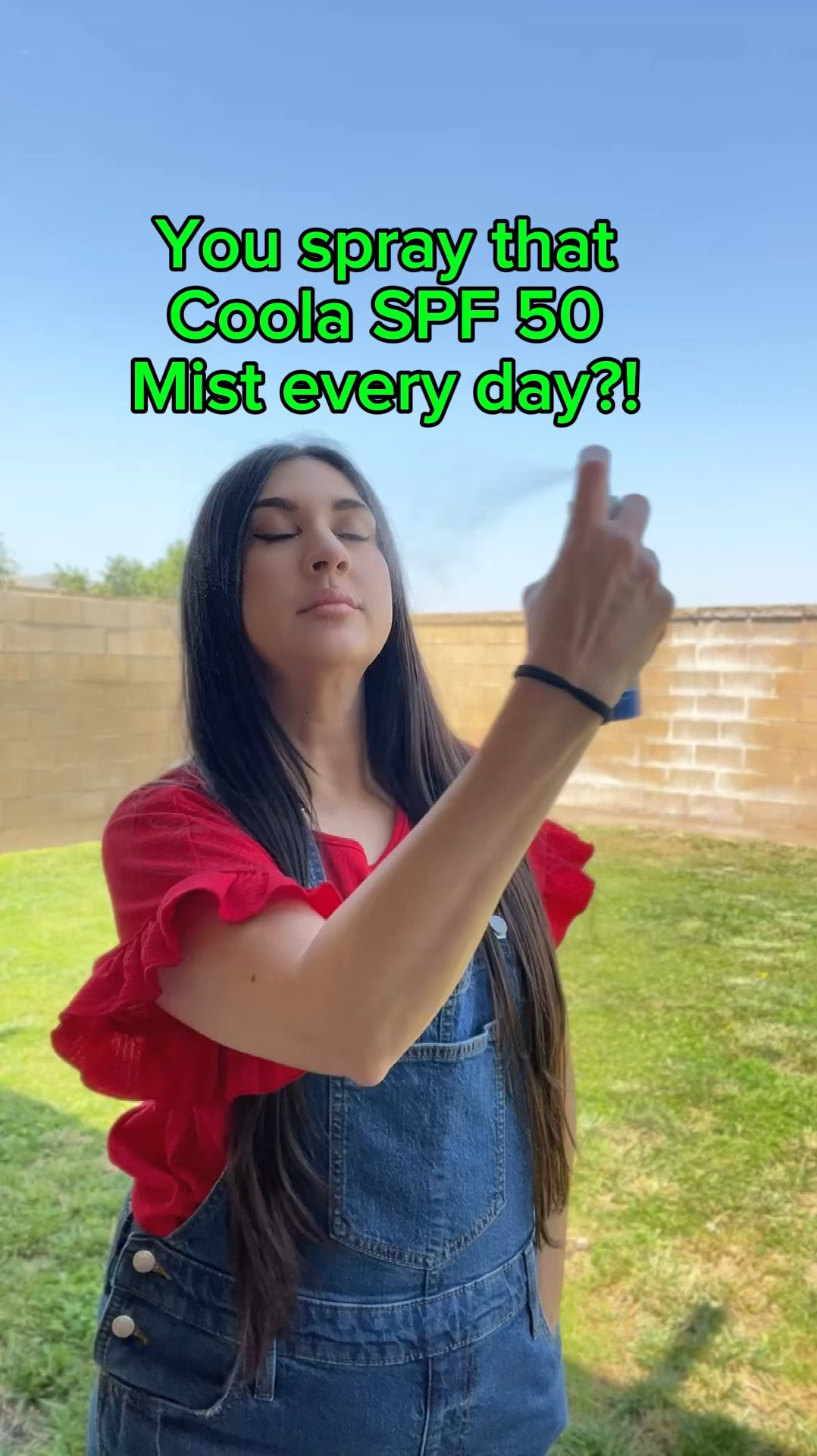 The best sunscreen mist!!! 

#LTKVideo #LTKBeauty #LTKSwim