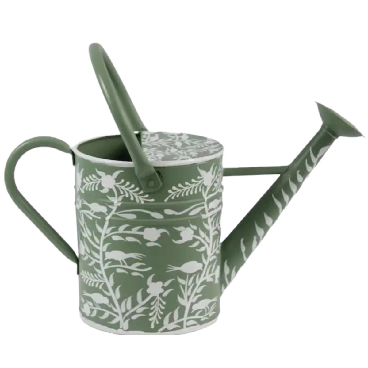 Green Chinoiserie Watering Can | The Well Appointed House, LLC