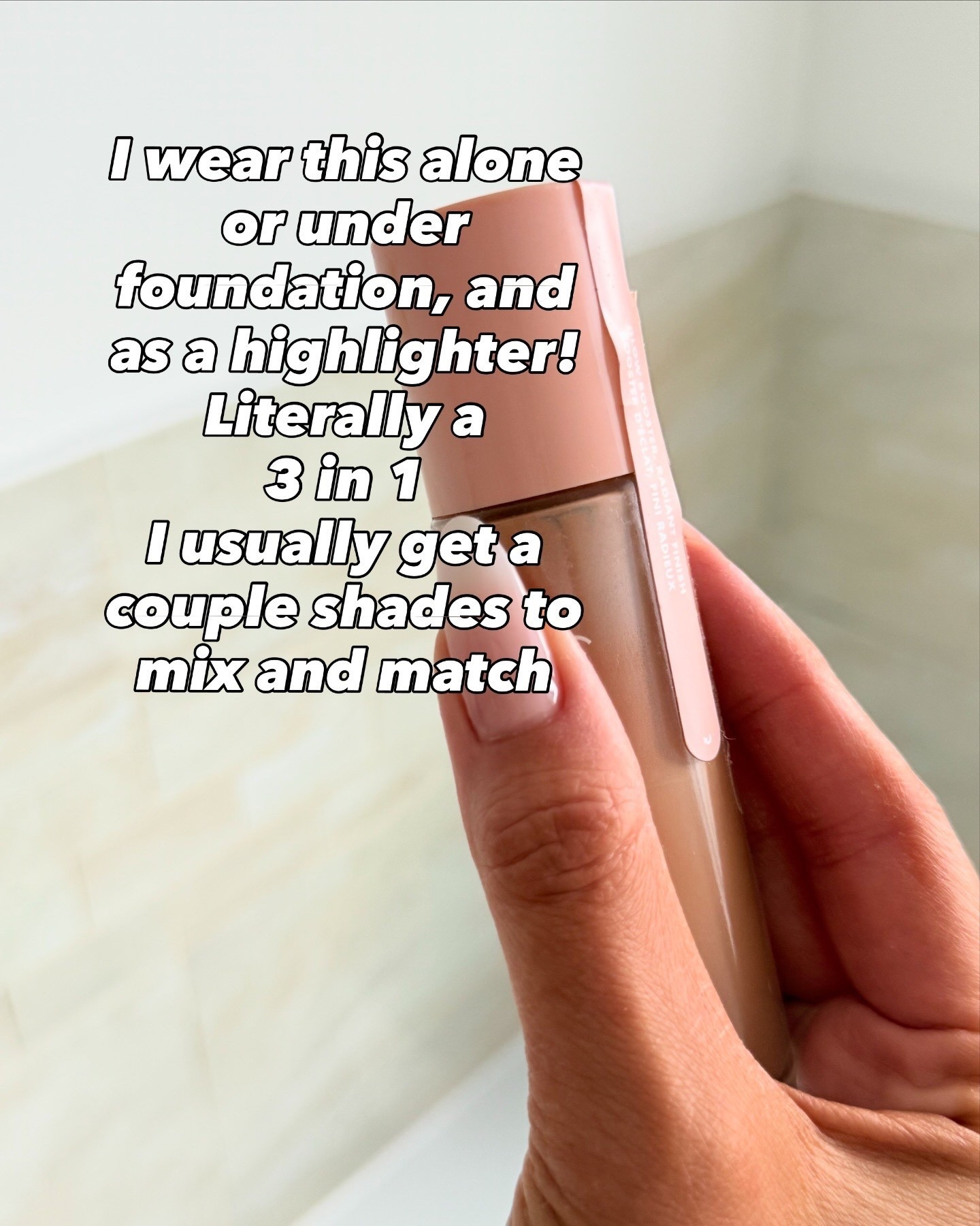 My foundation, highlighter and under foundation glow secret 

#LTKbeauty