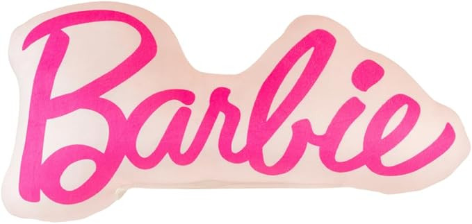 Franco Barbie Movie Luxe Super Soft Plush Squishy 17" Inch Logo Decorative Pillow | Amazon (US)