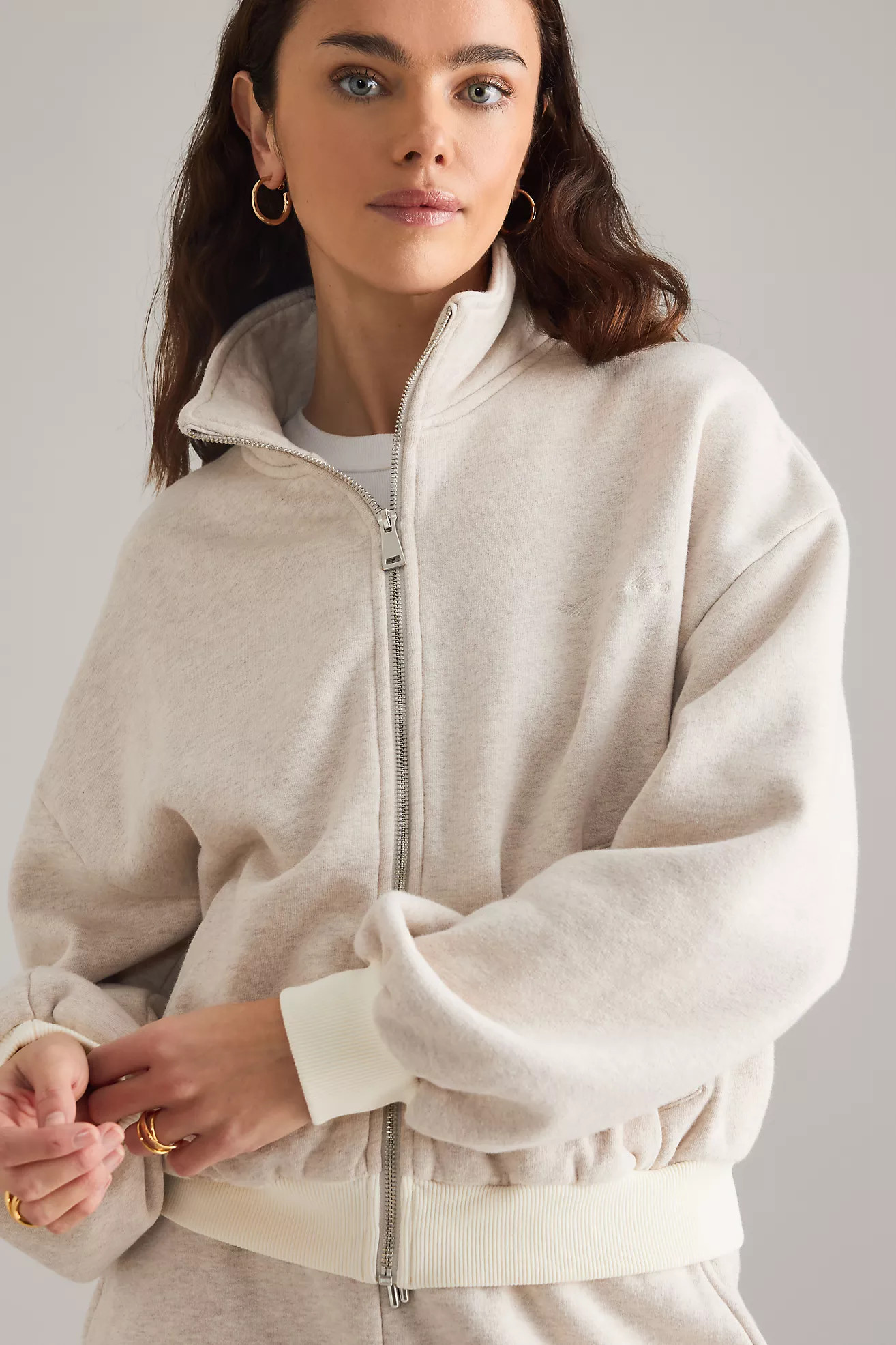 4th & Reckless Josefina Zip Sweatshirt | Anthropologie (UK)