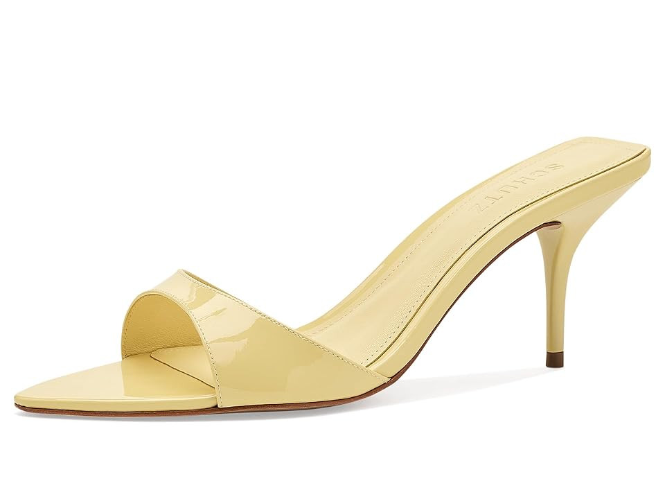 Schutz Elodie Women's Sandals New Yellow : 8.5 M, Leather | Zappos