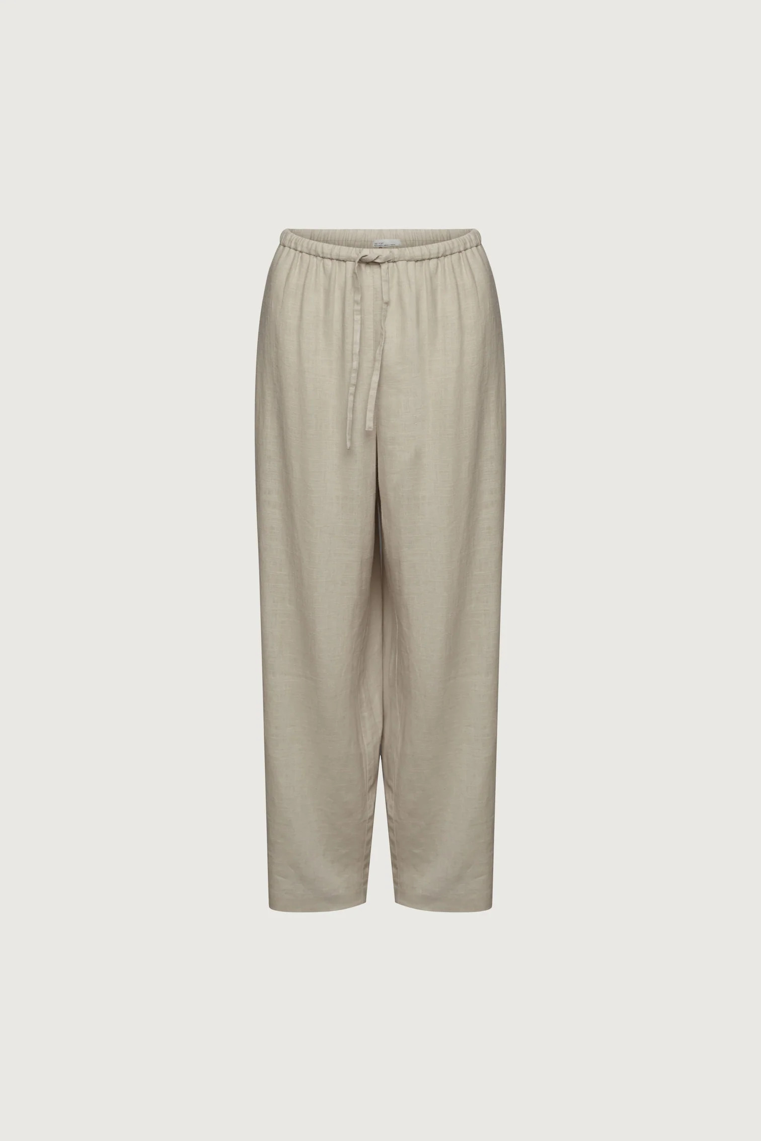 LINEN BLEND WIDE LEG PANT | OAK + FORT