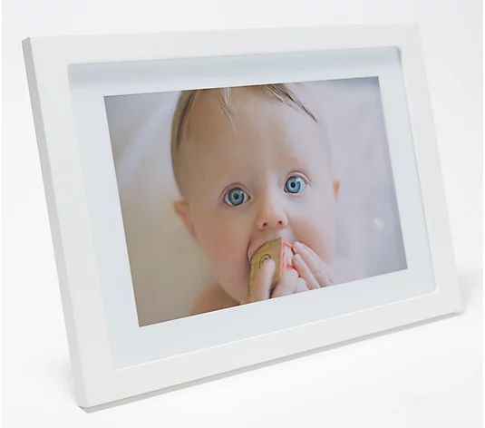 Skylight 10" Touch Screen Photo/Video Frame with Email Sending - QVC.com | QVC