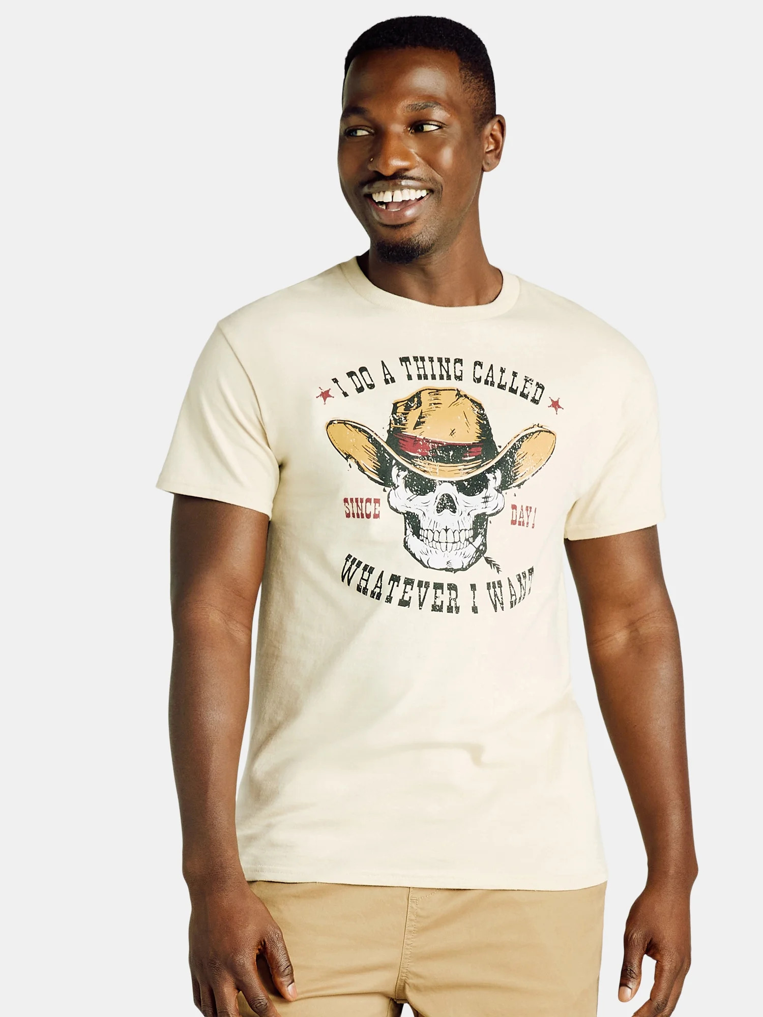 Humor Men's and Big Men's I Do a Thing Called Whatever I Want Graphic Tee with Short Sleeves, Siz... | Walmart (US)