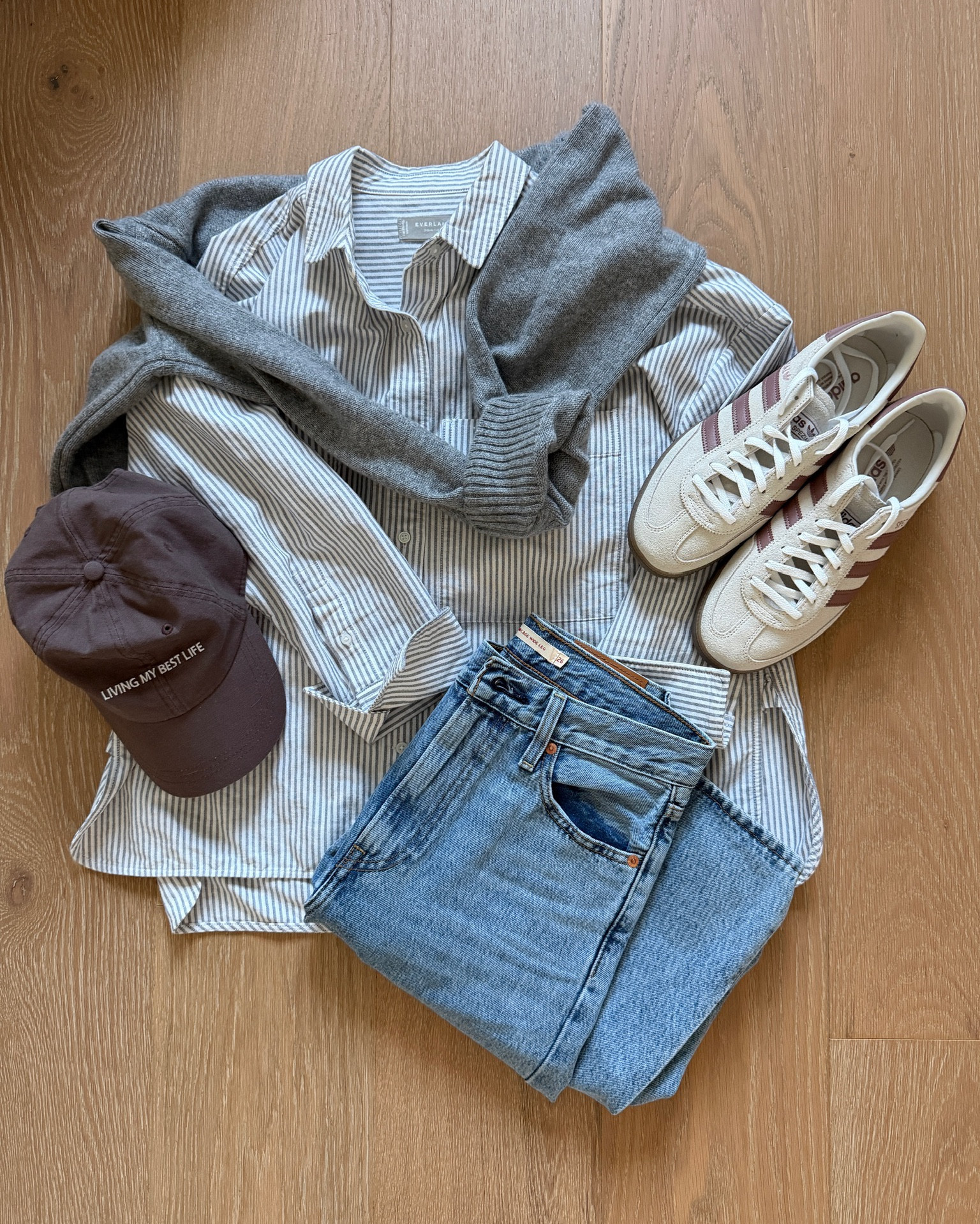 A few of the looks I packed for New York using the Sudoku method! 3 tops, 3 bottoms, and 3 layers plus a few pairs of shoes and accessories for 9 different looks! Loving this method for staying organized and saving space! 

#LTKootd #LTKgrwm