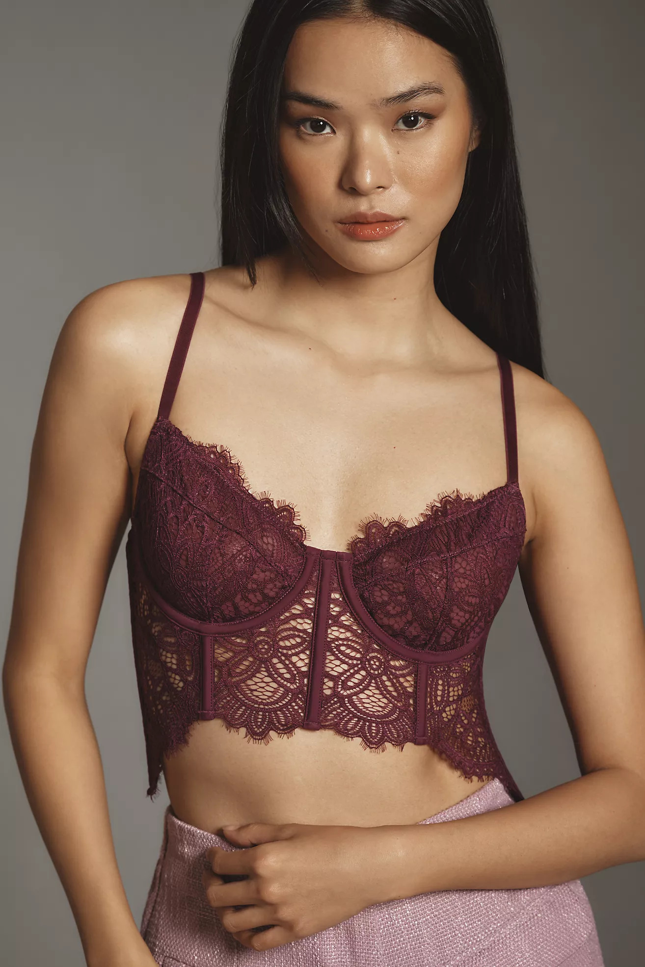 The Giselle Lace Bustier | Anthropologie (US)