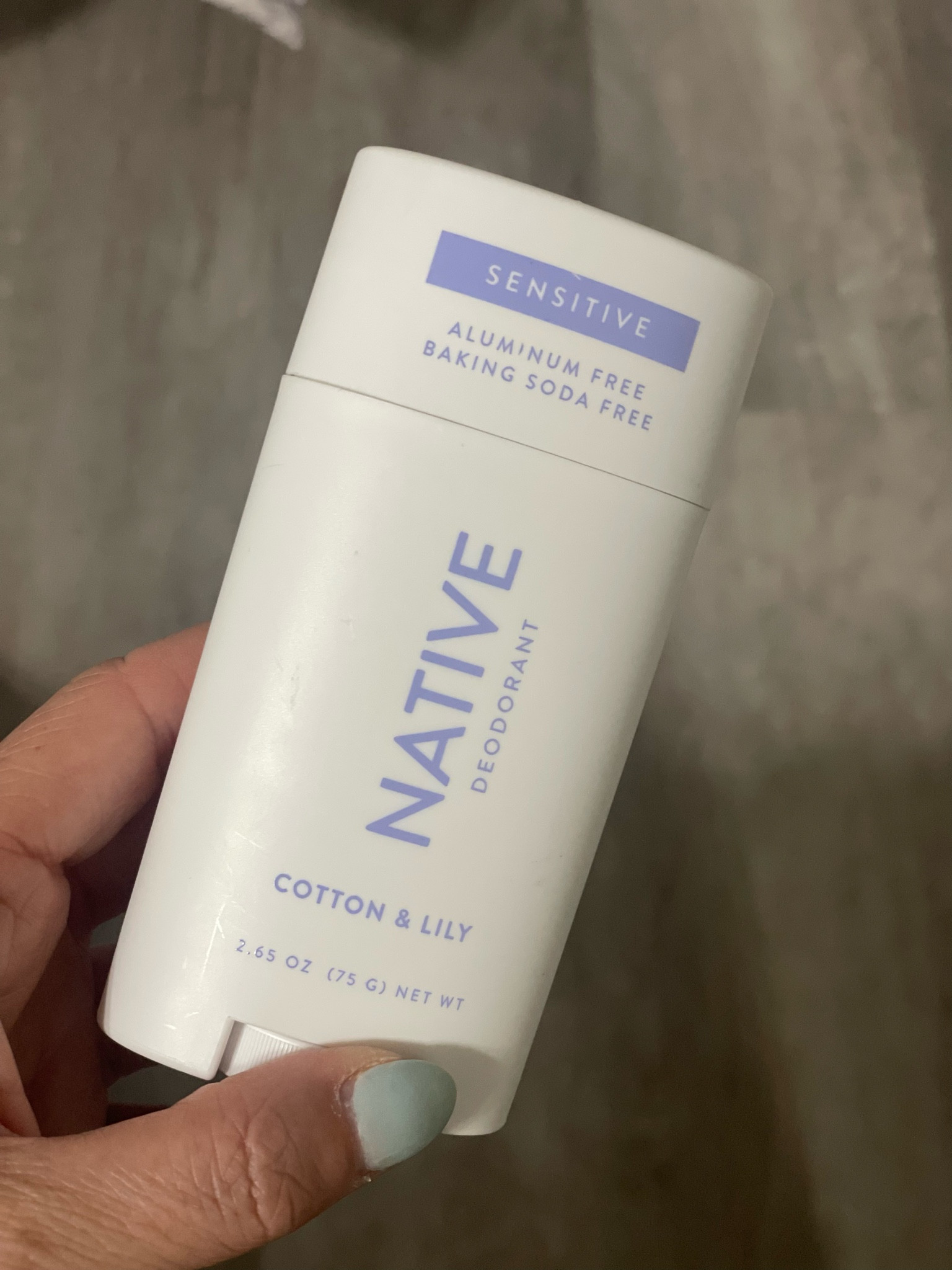 Trying out this Native deodorant for the first time. I’m on the gym a lot so I need a clean deodorant that really works!