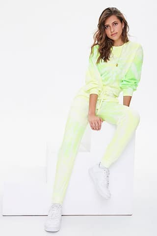 Tie-Dye Drawstring Joggers | Forever 21 (US)