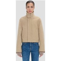 Victoria Beckham Bomber Jacket In Camel - 12 - Womens | Victoria Beckham US