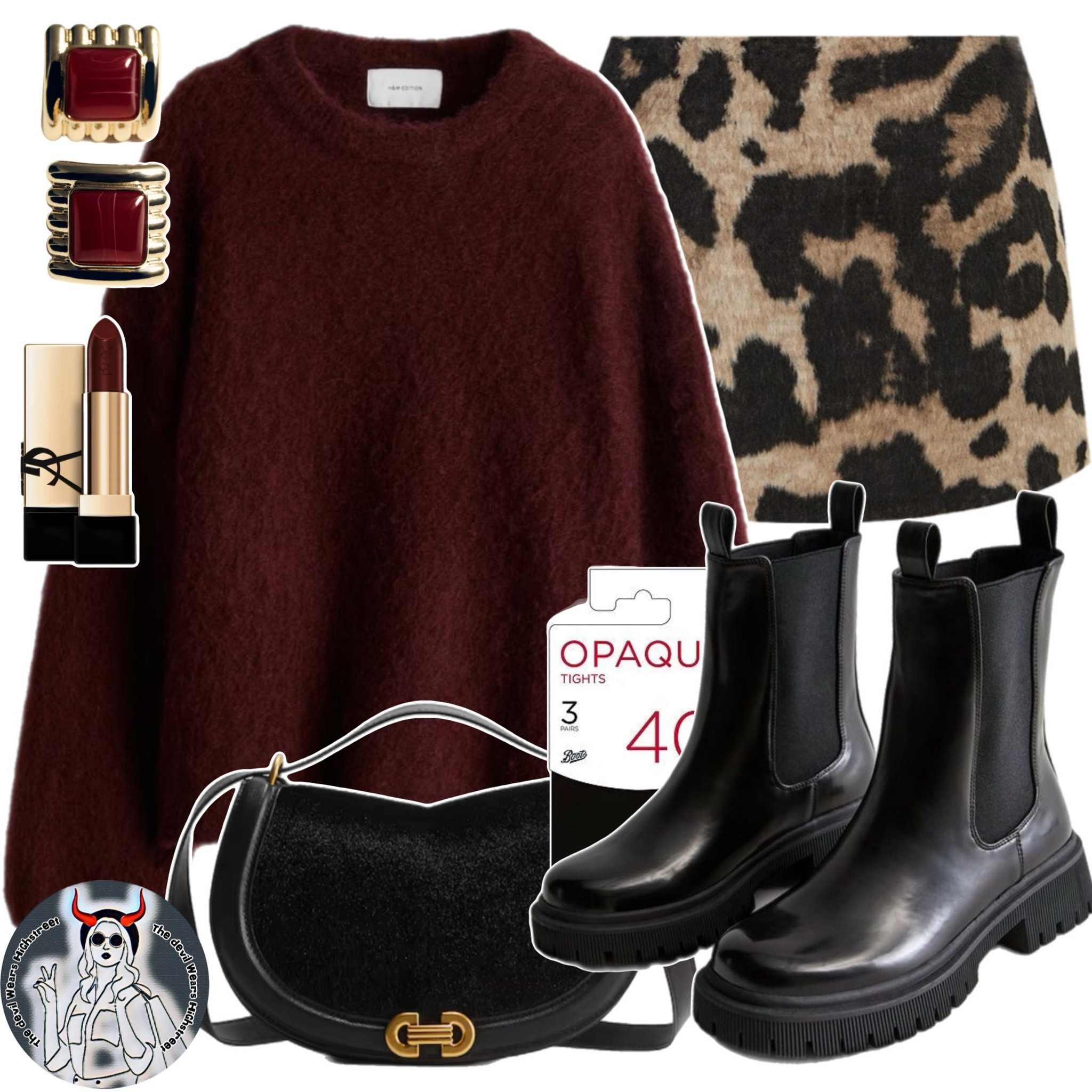 Leopard skirt - Asda £14

Cheaper alternative jumper has been tagged also 

#LTKautumn #FashionMonth #LTKuk