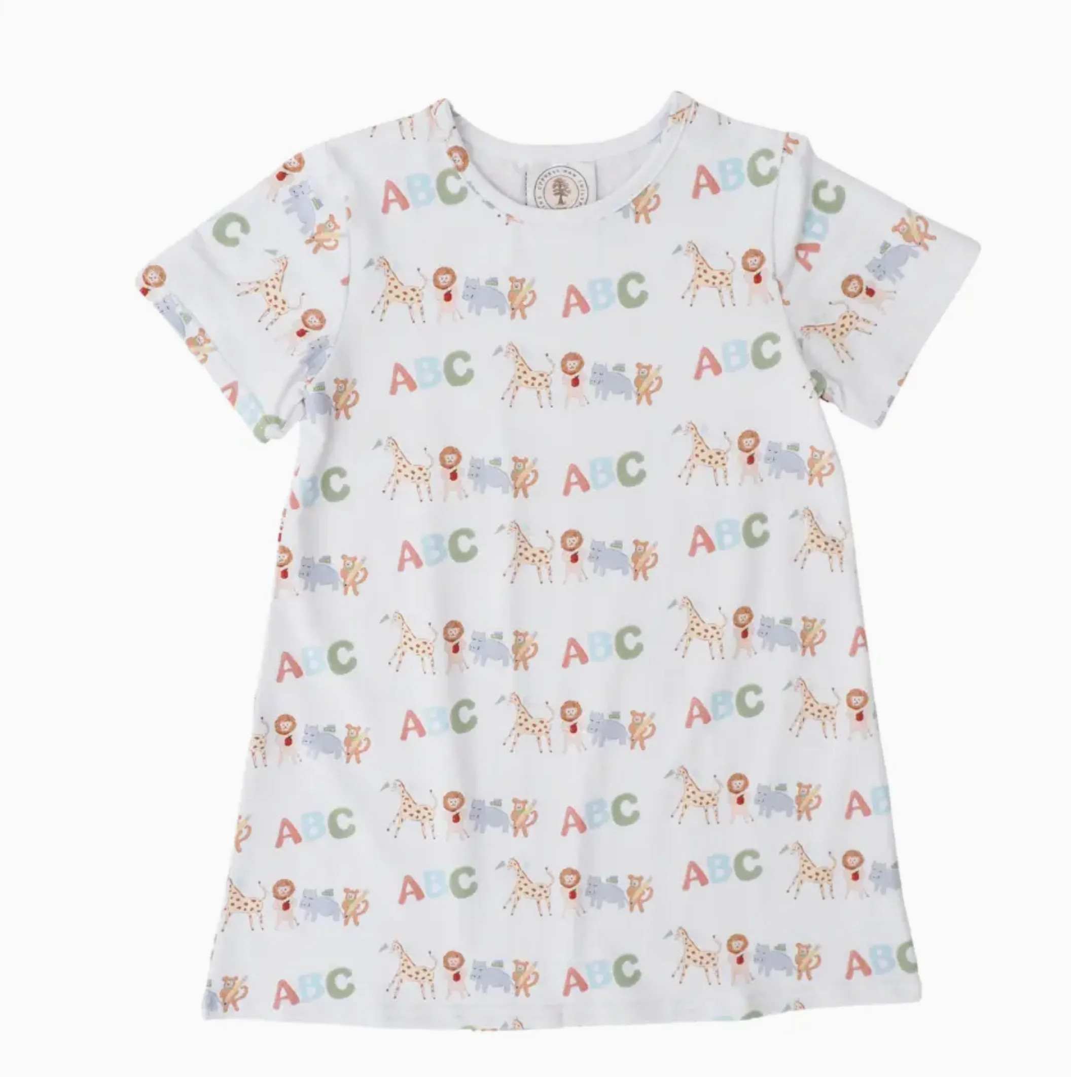 Cypress Row Alphabet Adventure Susie Swing Dress | Persnickety