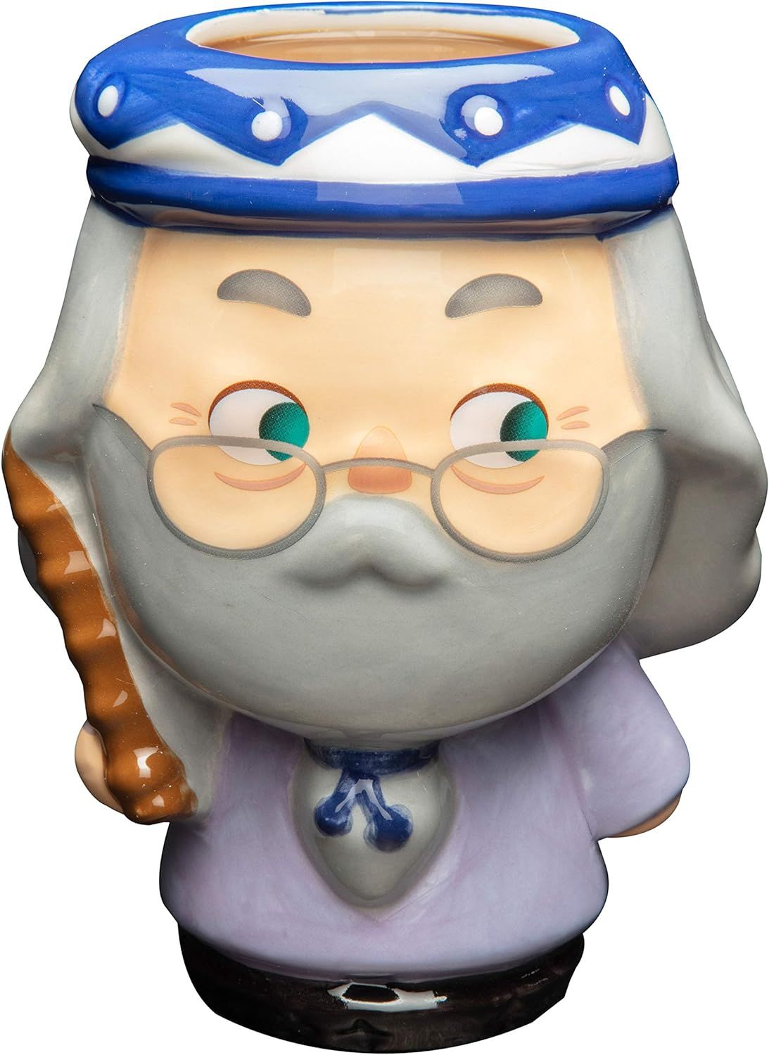 Harry Potter Dumbledore Coffee Mug, 16 Oz - Figural Kawaii Goblet Cup Design - Ceramic, No Handle... | Amazon (US)