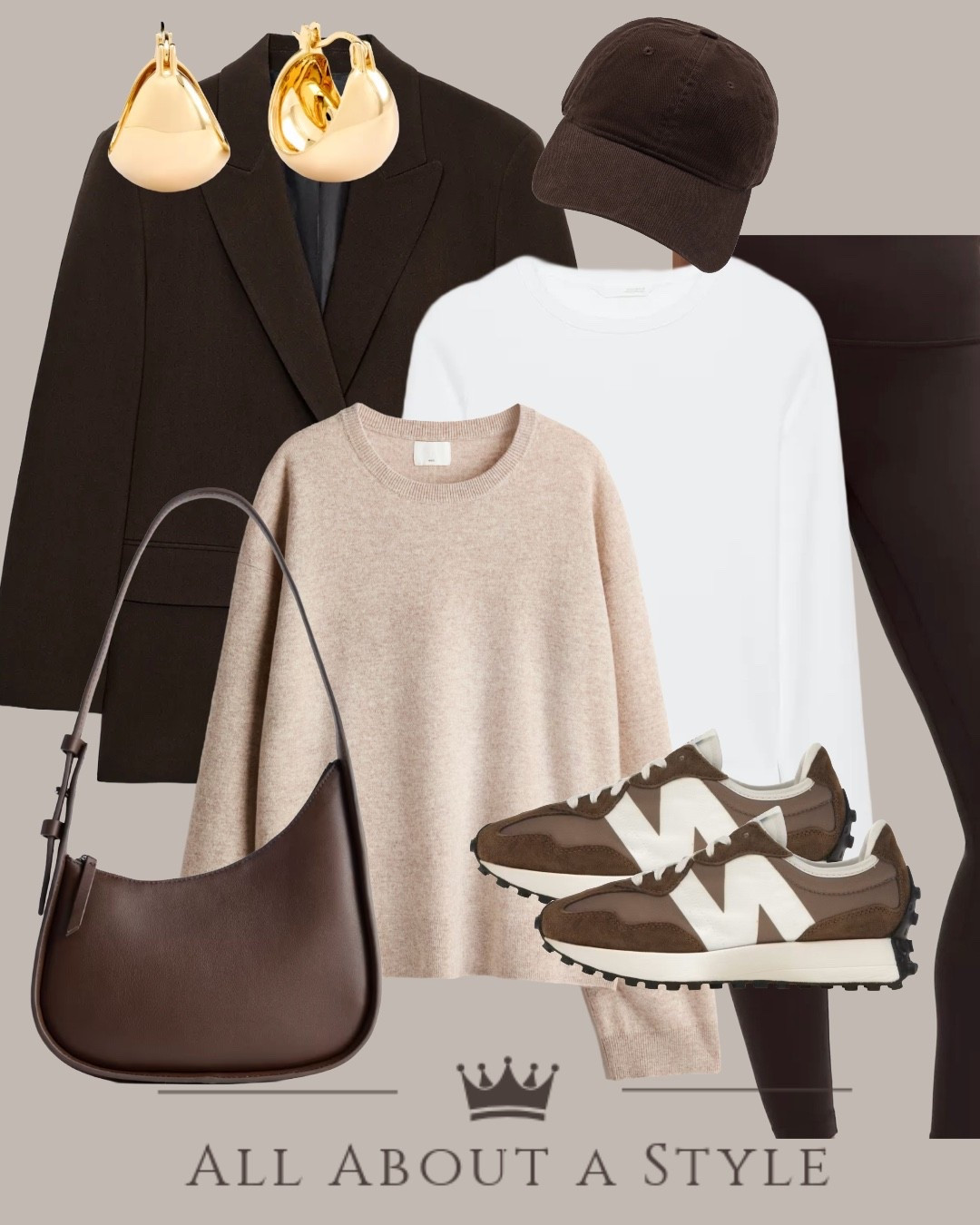 This is what I mean when I say casual, but elevated. 🤎

Chocolate brown from head to toe, softened with light khaki and crisp white—and finished with sneakers and a ball cap because not every polished outfit needs to feel dressed up.

I’m all about creating outfits that feel timeless, wearable, and current without chasing every trend. And this one? I’d wear it on repeat. 😉

If timeless style with a hint of now is your vibe, stick around. I have plenty more coming your way.

#AllAboutAStyle #TimelessStyle #ElevatedCasual #FallFashion #ClassicStyle

#LTKgrwm #LTKootd #LTKSeasonal