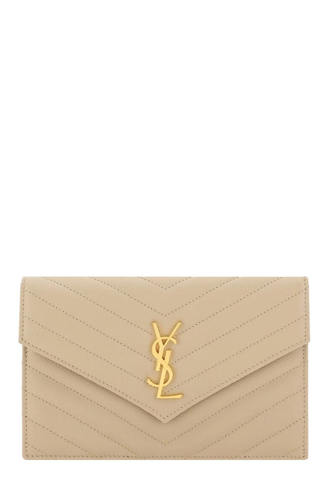 Saint Laurent Cassandre Envelope Chain Wallet | Cettire Global