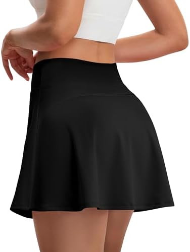 Skorts for Woman, Tennis Skirt with Pockets Shorts Golf Skort High Waisted Athletic Skirts Workou... | Amazon (US)