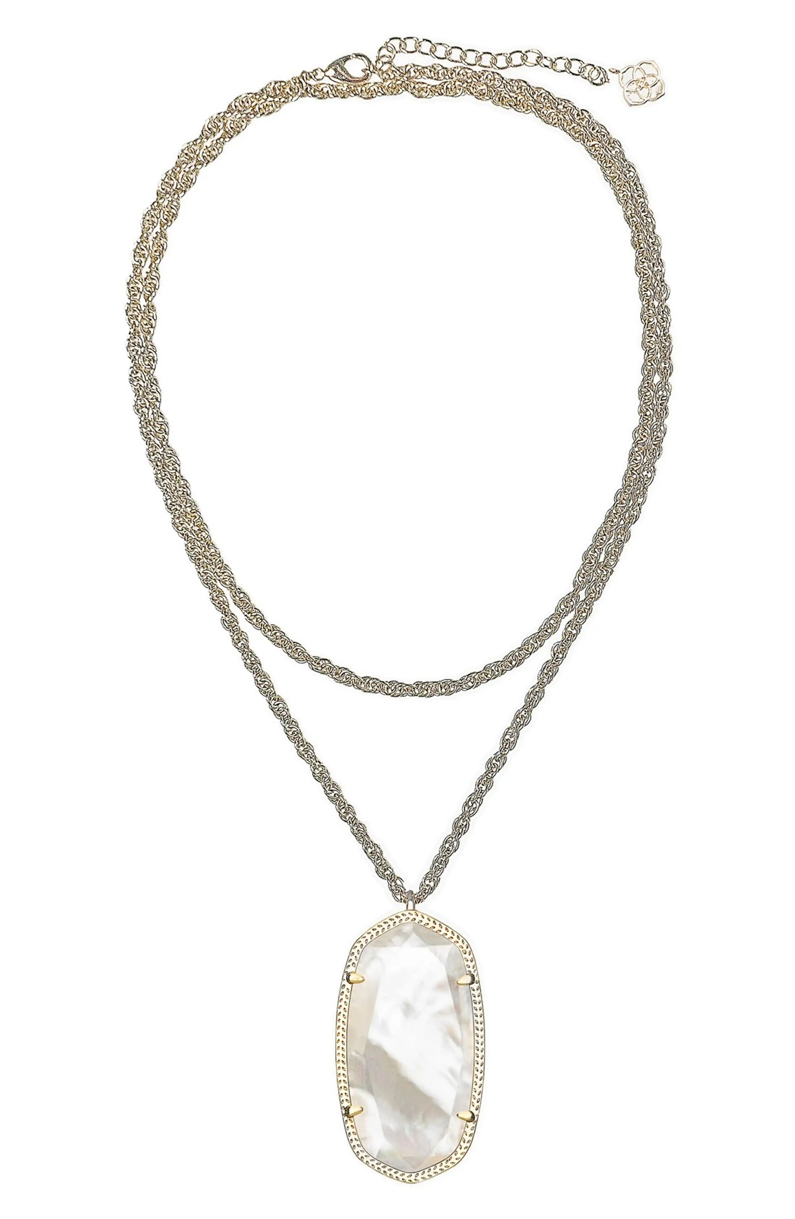 Rae Long Filigree Pendant Necklace | Nordstrom