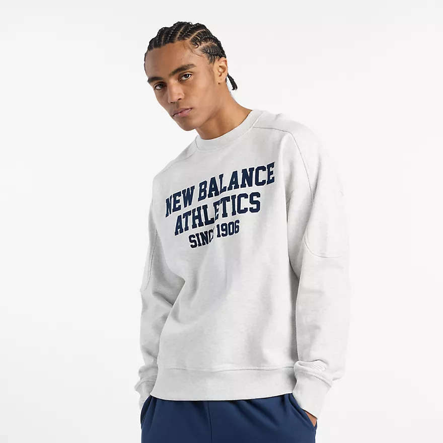 Varsity French Terry Graphic Crew | New Balance Athletics, Inc.