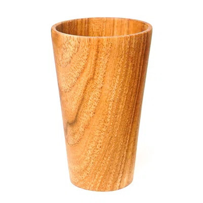 Teak Wood Drinking Cup (Set Of 4) | Wayfair North America