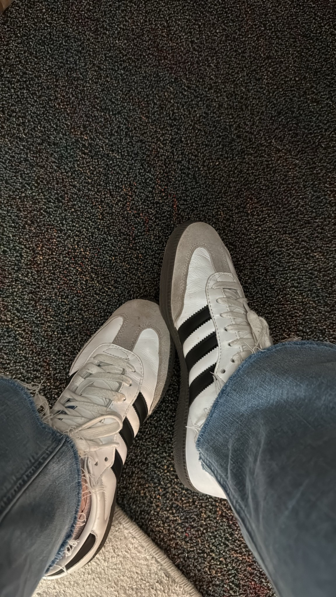Adidas Sambas are still
My go to shoe 

Wear them to work, or with skirts ! They look good with a anything 

#LTKWorkwear #LTKOver40 #LTKmomlife