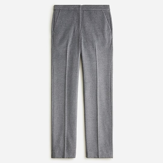 Full-length Kate straight-leg pant in drapey flannel | J. Crew US