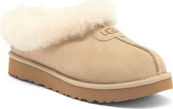 UGG® Tazzette Genuine Shearling Collar Slipper (Women) | Nordstrom | Nordstrom