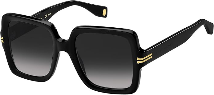 Marc Jacobs MJ 1034/S Black Gold/Grey Shaded 51/20/140 women Sunglasses | Amazon (US)