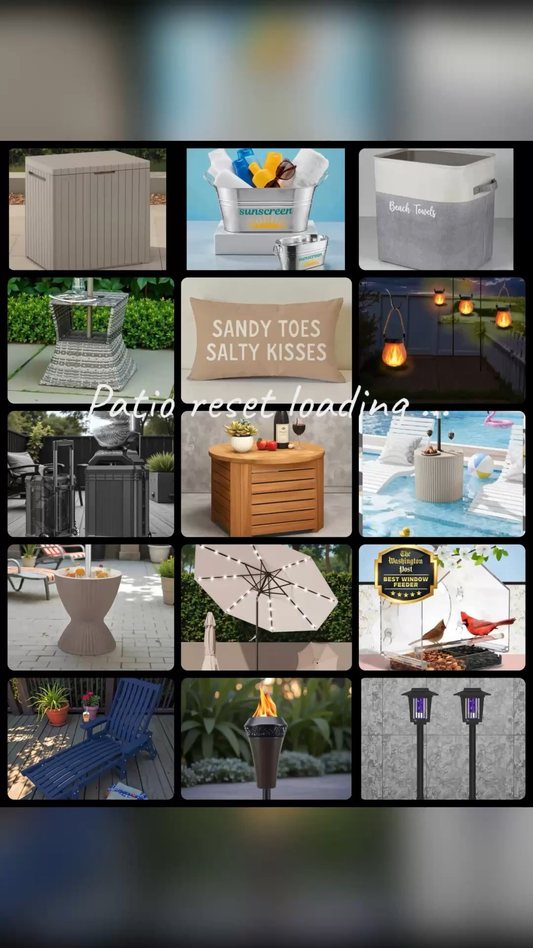 Current Summer Cart 🛒

A little mix of patio finds and summer favorites currently sitting in my cart ☀️

I’m in full summer mode lately and these are the pieces catching my eye for outdoor lounging, backyard evenings, and warm-weather weekends.

Which one would you add to cart first? 👇🏻

#Ad #LTKHome #LTKSummer #PatioDecor #OutdoorLiving #SummerStyle #HomeDecorFinds #PatioInspiration #LTKCreator #SummerVibes #OutdoorDecor

#LTKSeasonal #LTKHome #LTKOver40