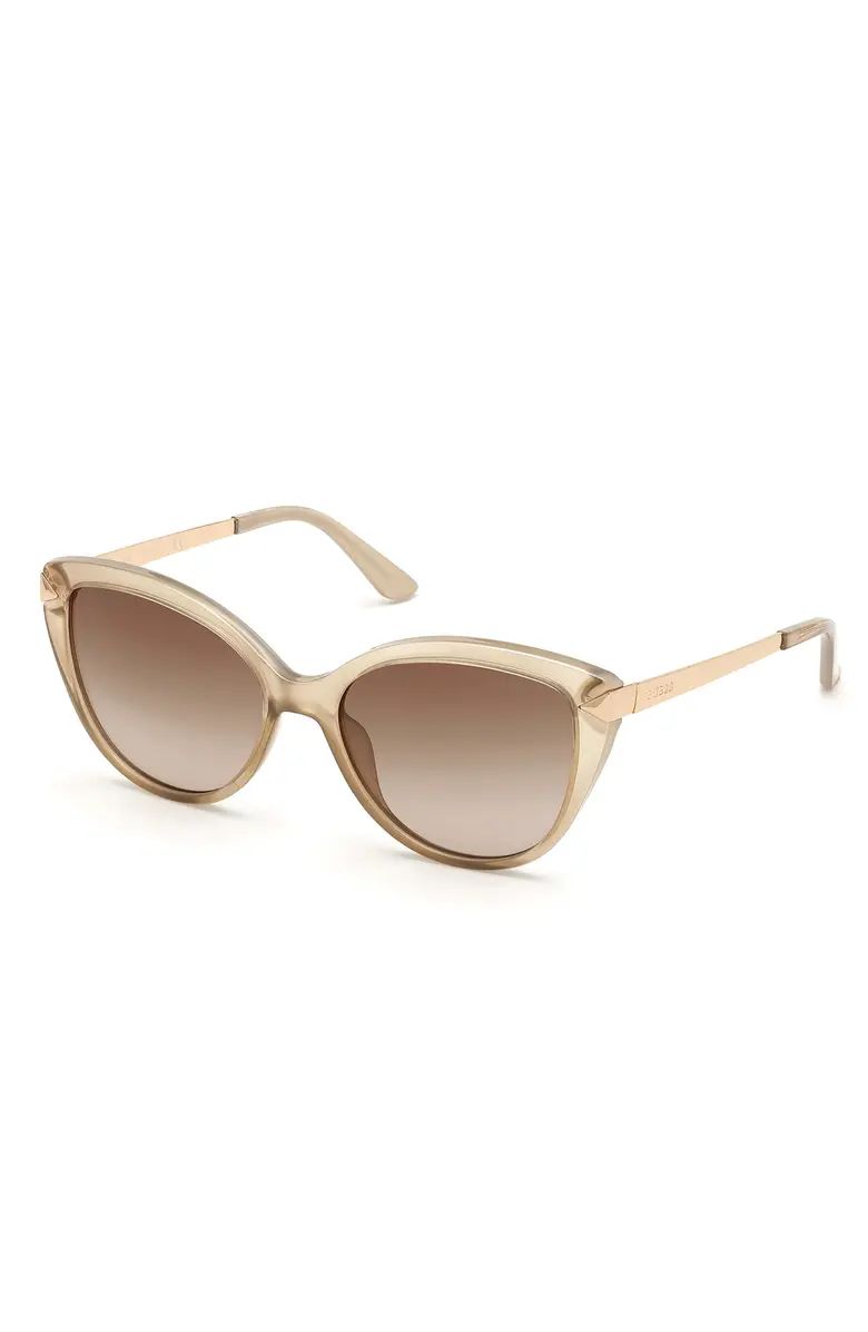 57mm Gradient Cat Eye Sunglasses | Nordstrom