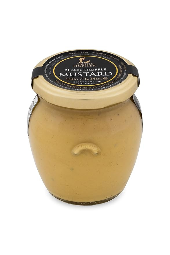 TruffleHunter - Black Truffle Mustard - Dijon Mustard - Gourmet Condiments - 6.34 Oz | Amazon (US)