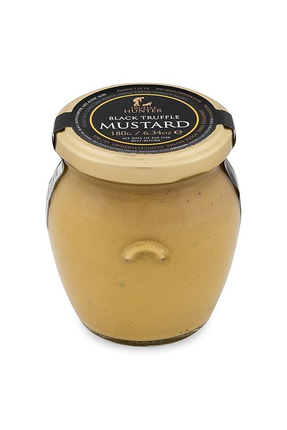TruffleHunter - Black Truffle Mustard - Dijon Mustard - Gourmet Condiments - 6.34 Oz | Amazon (US)