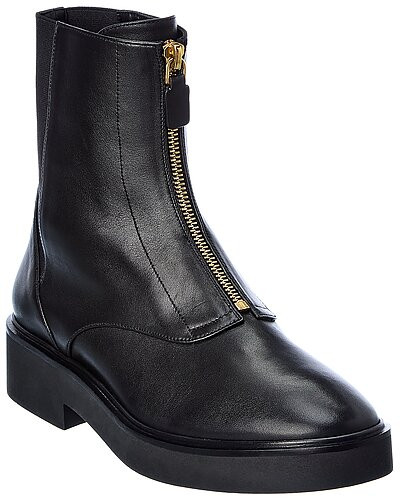 Lodge Zip Leather Bootie | Ruelala