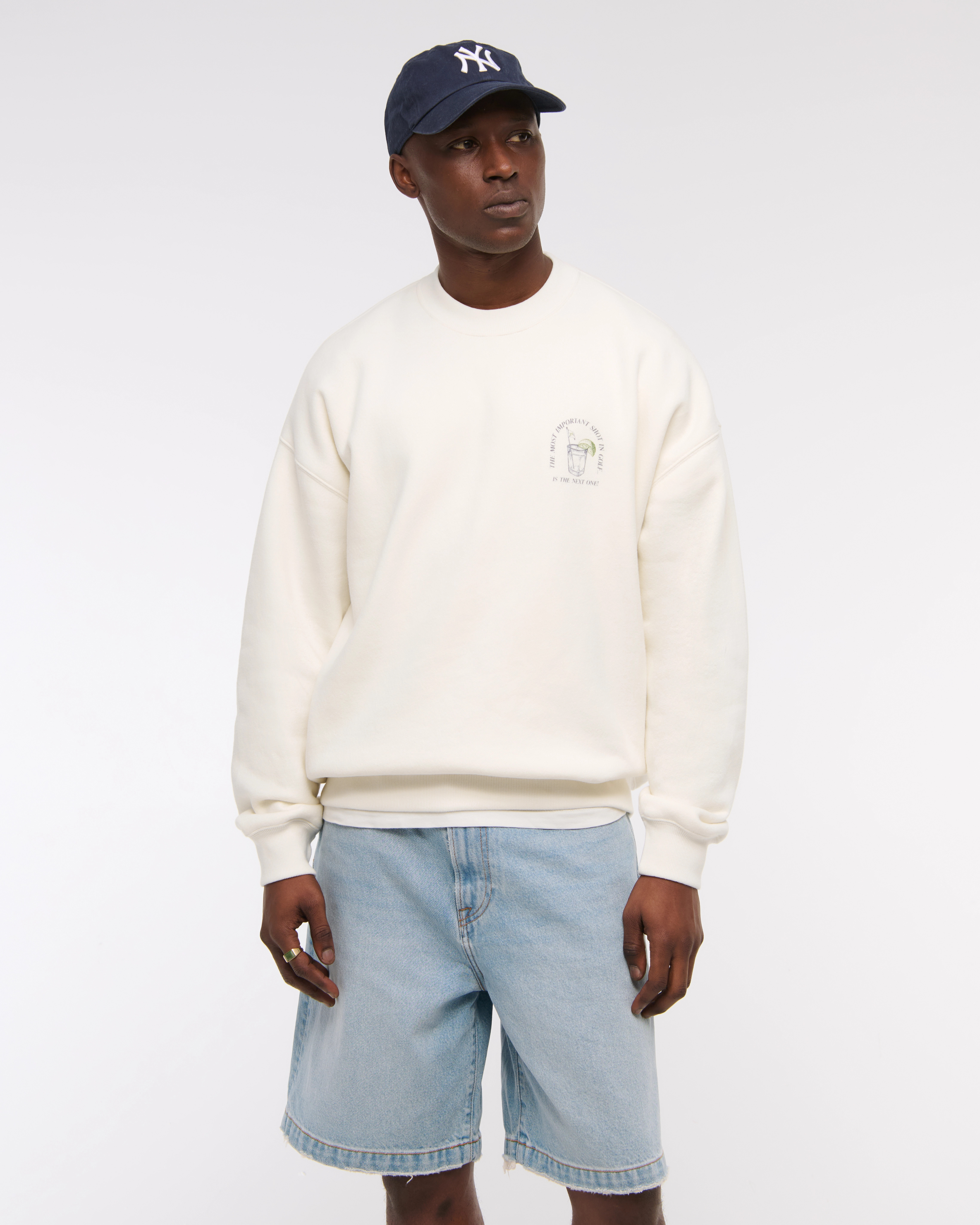 Golf Graphic Crew Sweatshirt | Abercrombie & Fitch (US)