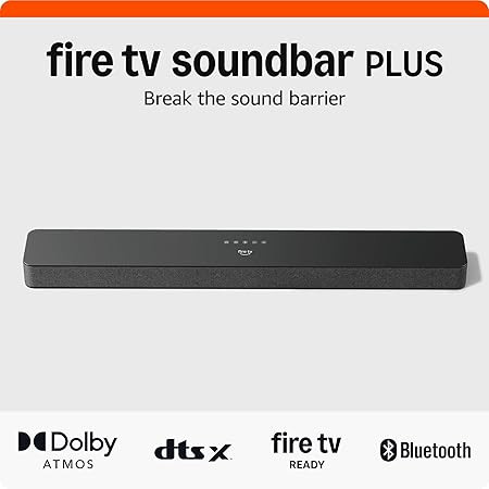 Amazon Fire TV Soundbar Plus (newest model) with built-in subwoofer, 3.1 channel, Dolby Atmos, cl... | Amazon (US)