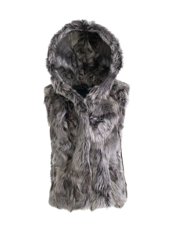 WOLFIE FURS Made For Generations™ Collection Toscana Shearling Vest on SALE | Saks OFF 5TH | Saks Fifth Avenue OFF 5TH