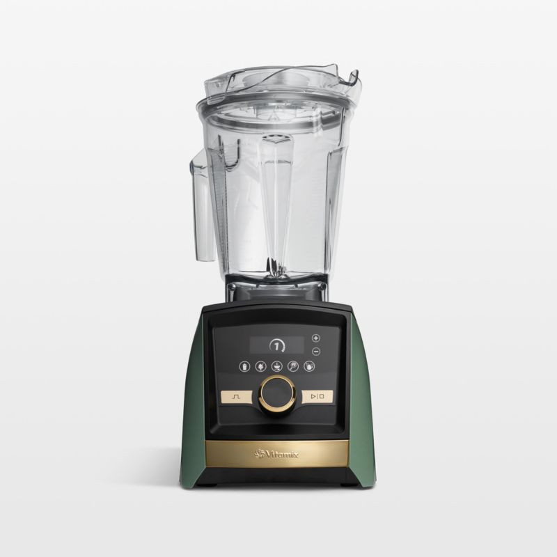 Vitamix Ascent A3500 Gold Label Matte Sage Green Blender + Reviews | Crate & Barrel | Crate & Barrel