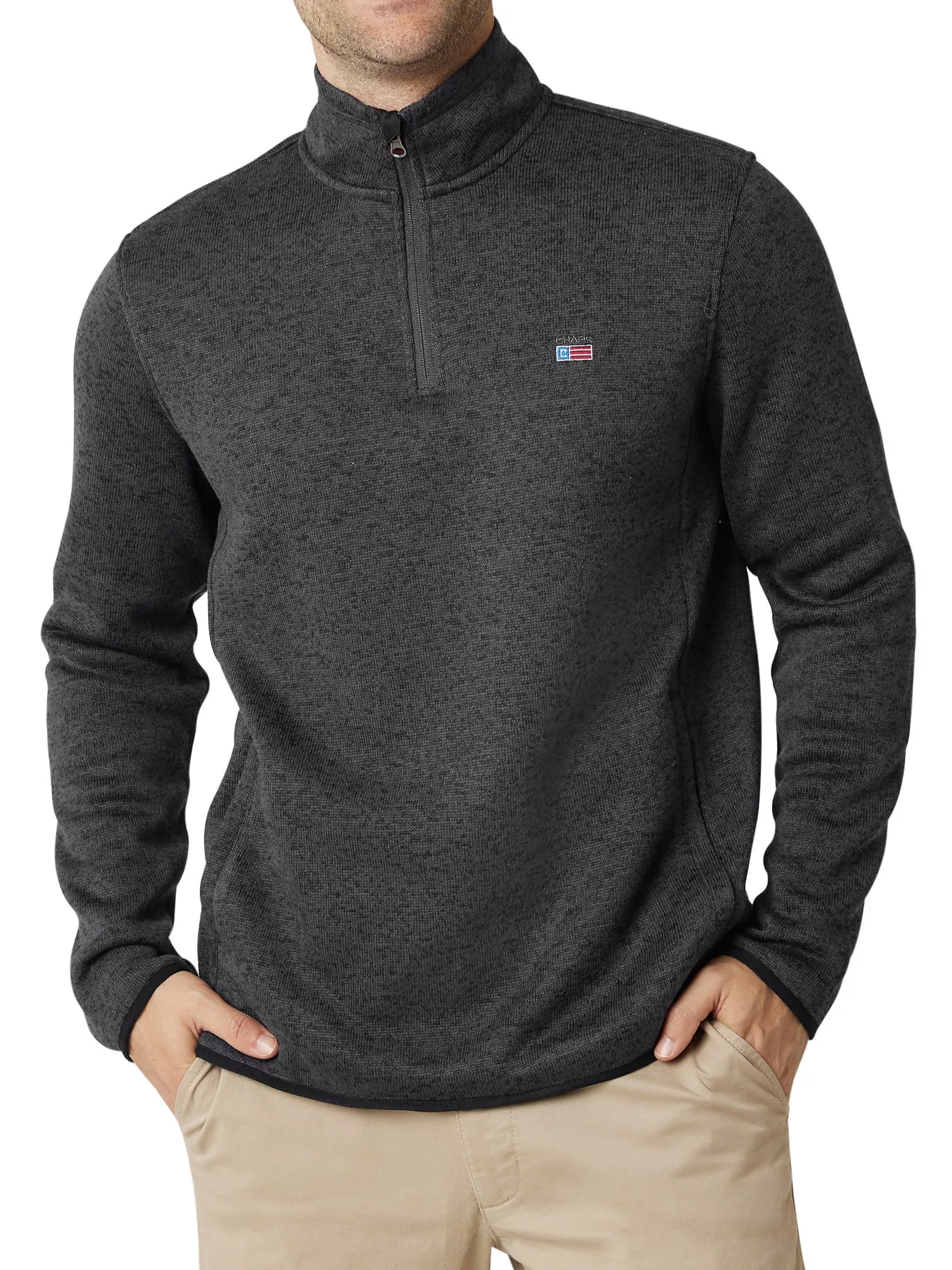 Chaps quarter hot sale zip sweater