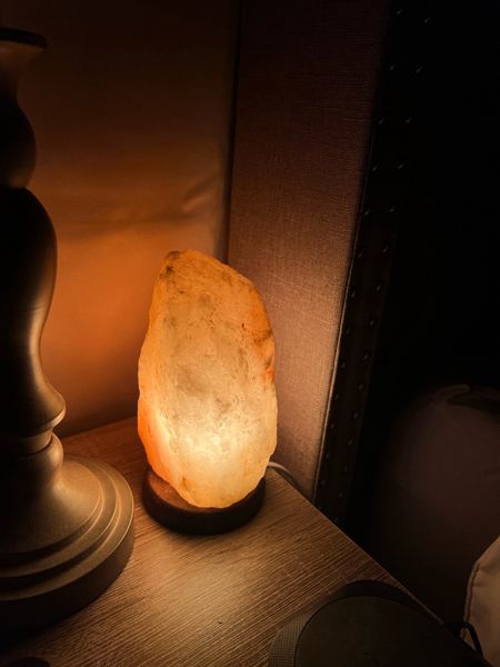 Salt Lamps have so many benefits! salt lamps are great for sleep because they release negative ions. These negative ions improve your breathing, decrease stress levels and improve blood and oxygen supply to the brain.

#LTKhome #LTKfindsunder50 #LTKGiftGuide